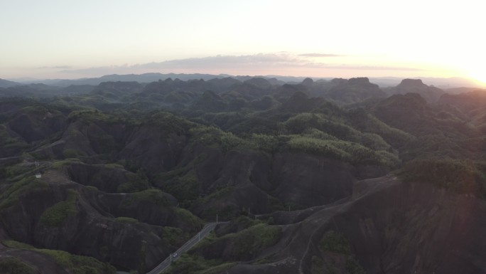 4K高椅岭航拍