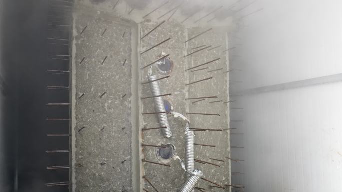智慧梁场智能蒸养区保温保湿蒸养室实拍素材
