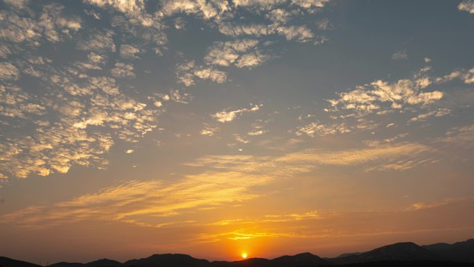 太阳落山