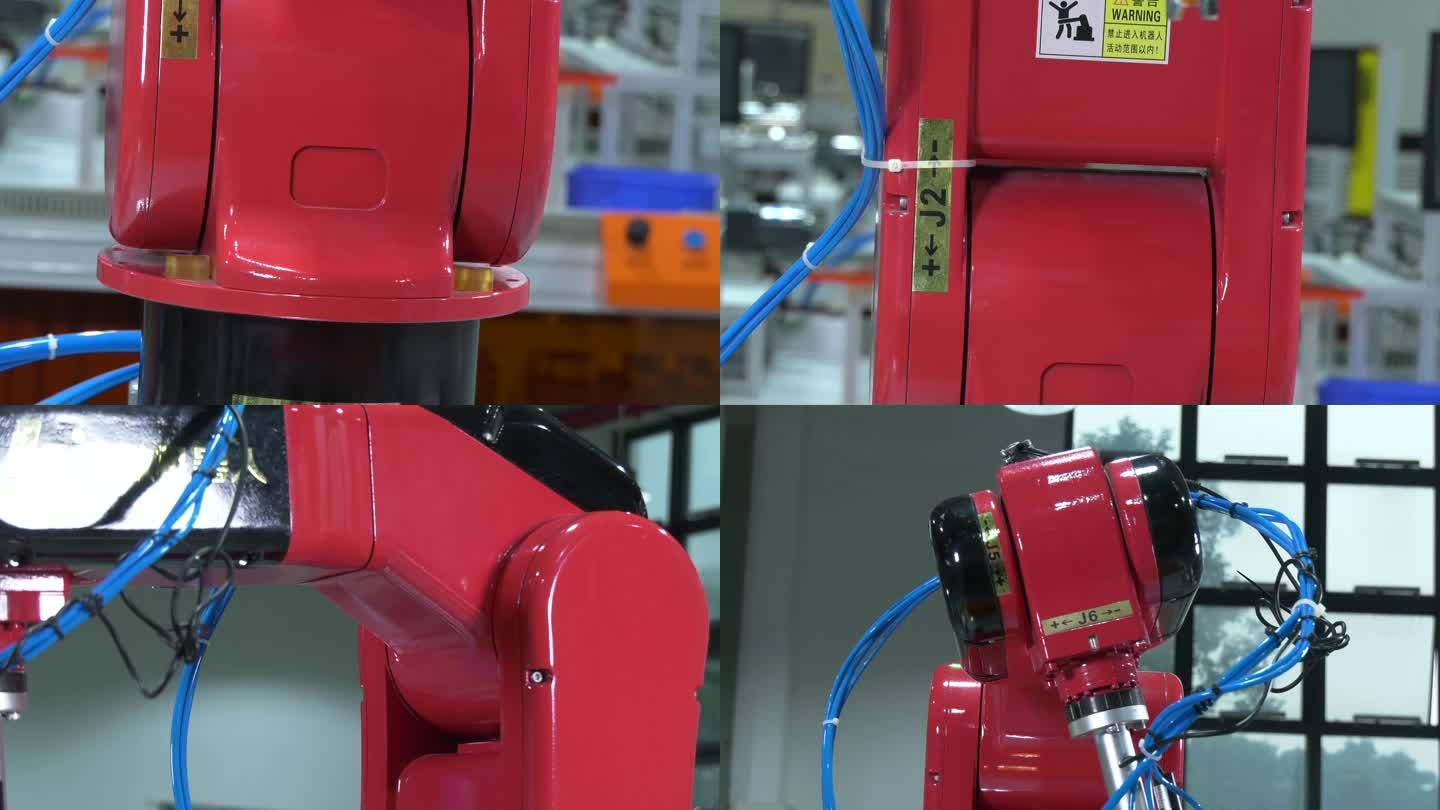 工业机器人机械臂转轴关节细节