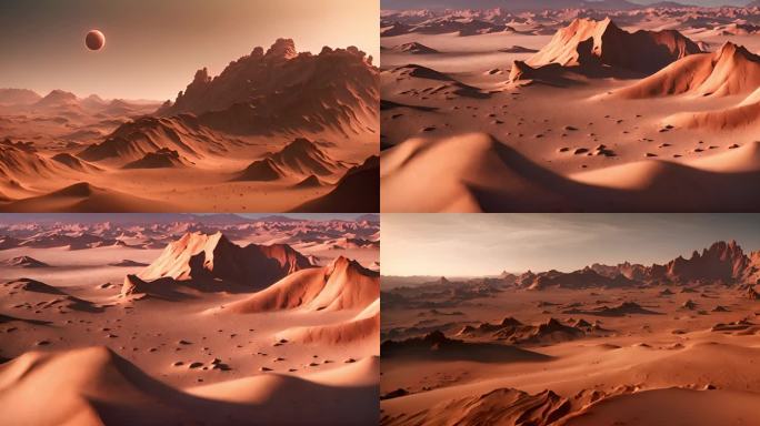 神秘火星地貌