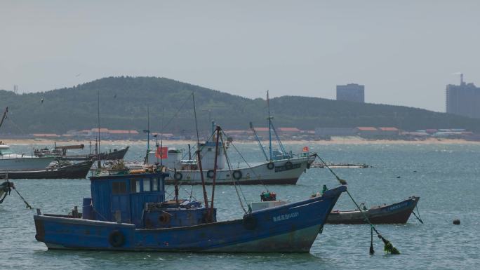 码头海岸停船