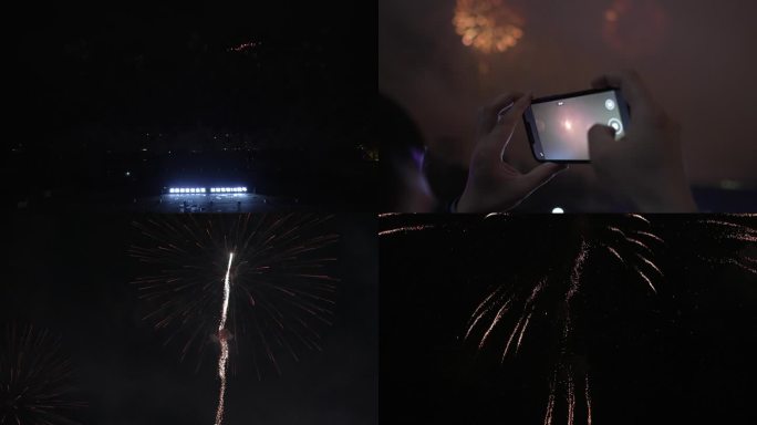 浏阳天空剧院浏阳音乐焰火晚会烟花秀9