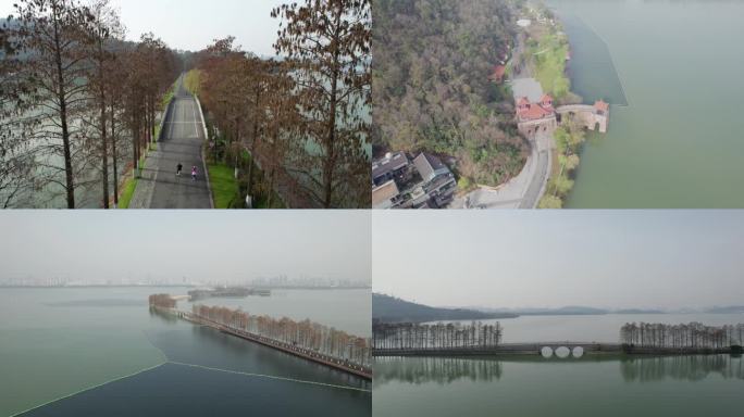 【镜头合集】武汉市东湖绿道航拍