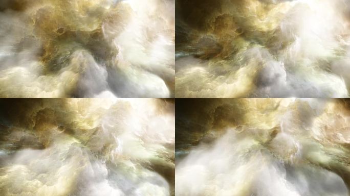 神秘扰动的中国风云雾云团视频001