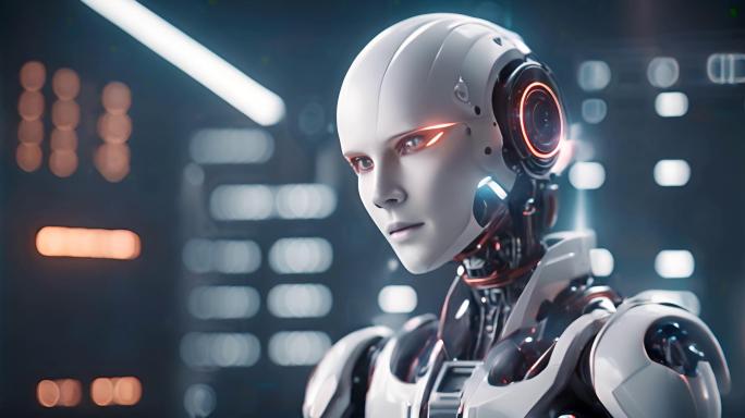 4K未来科技智能机器人