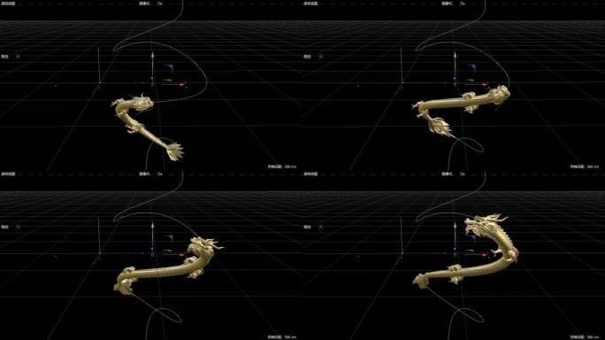 中国龙3D模型