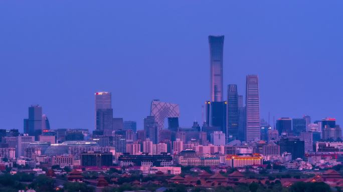 【4K】北京cbd 城市中心 北京地标