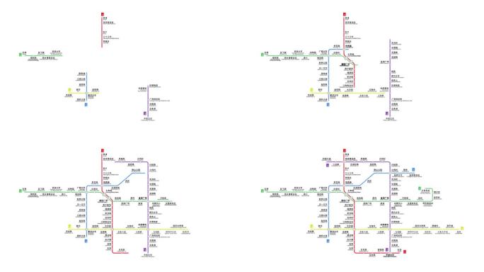 南宁地铁路线动画图