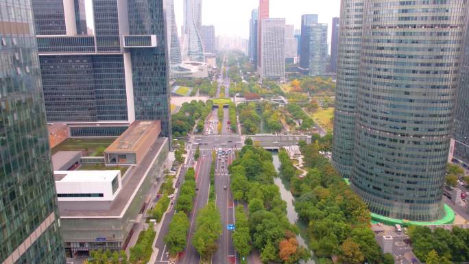 杭州钱江新城市民中心城市风景延时摄影合集