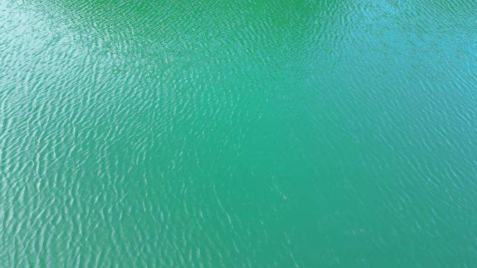 湖泊湖水湖面水面绿水波纹意境唯美