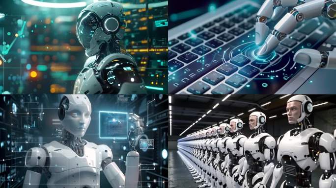 人工智能 人机互动 机器人 机械臂与人手