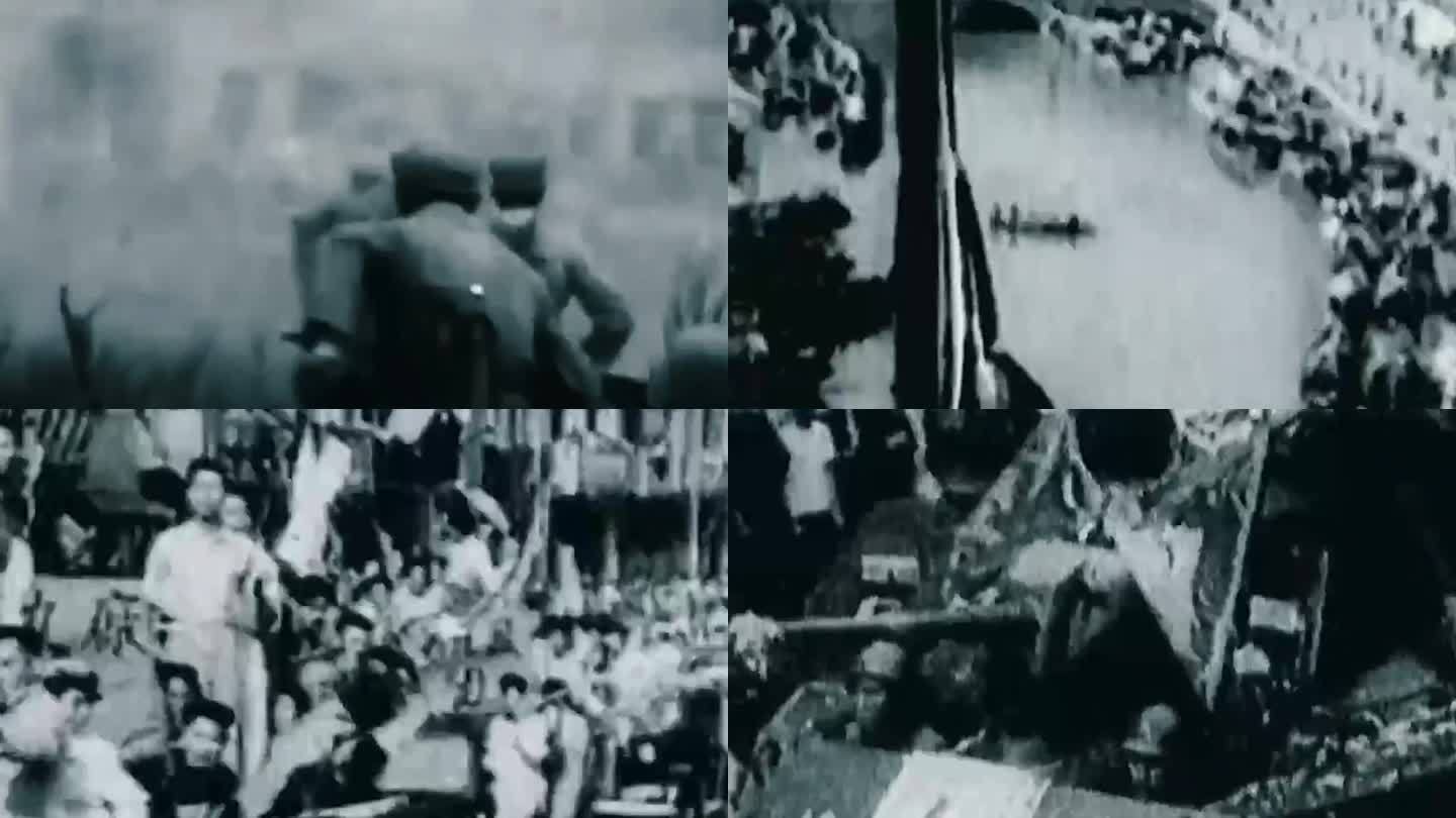 1949年上海解放 解放军入城