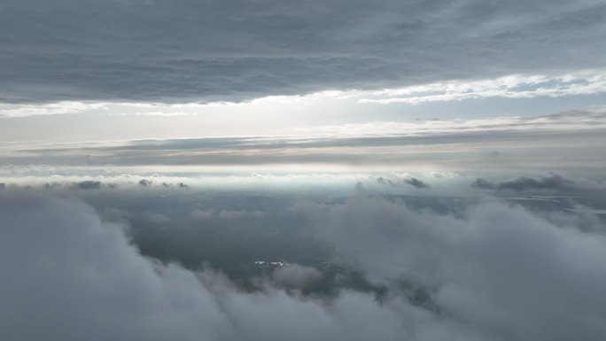 蒙山景区 平邑县寿星 穿云航拍蒙山素材