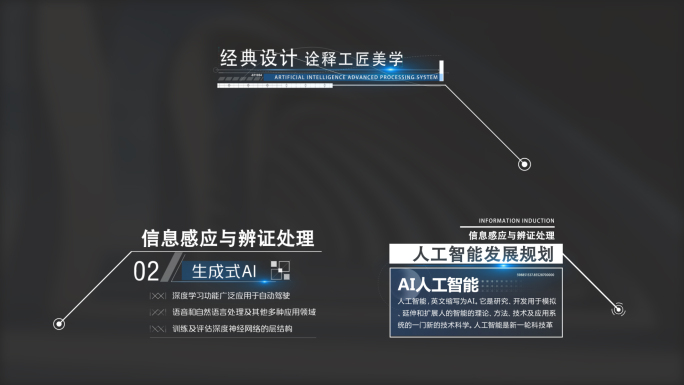 线条指示标注字幕