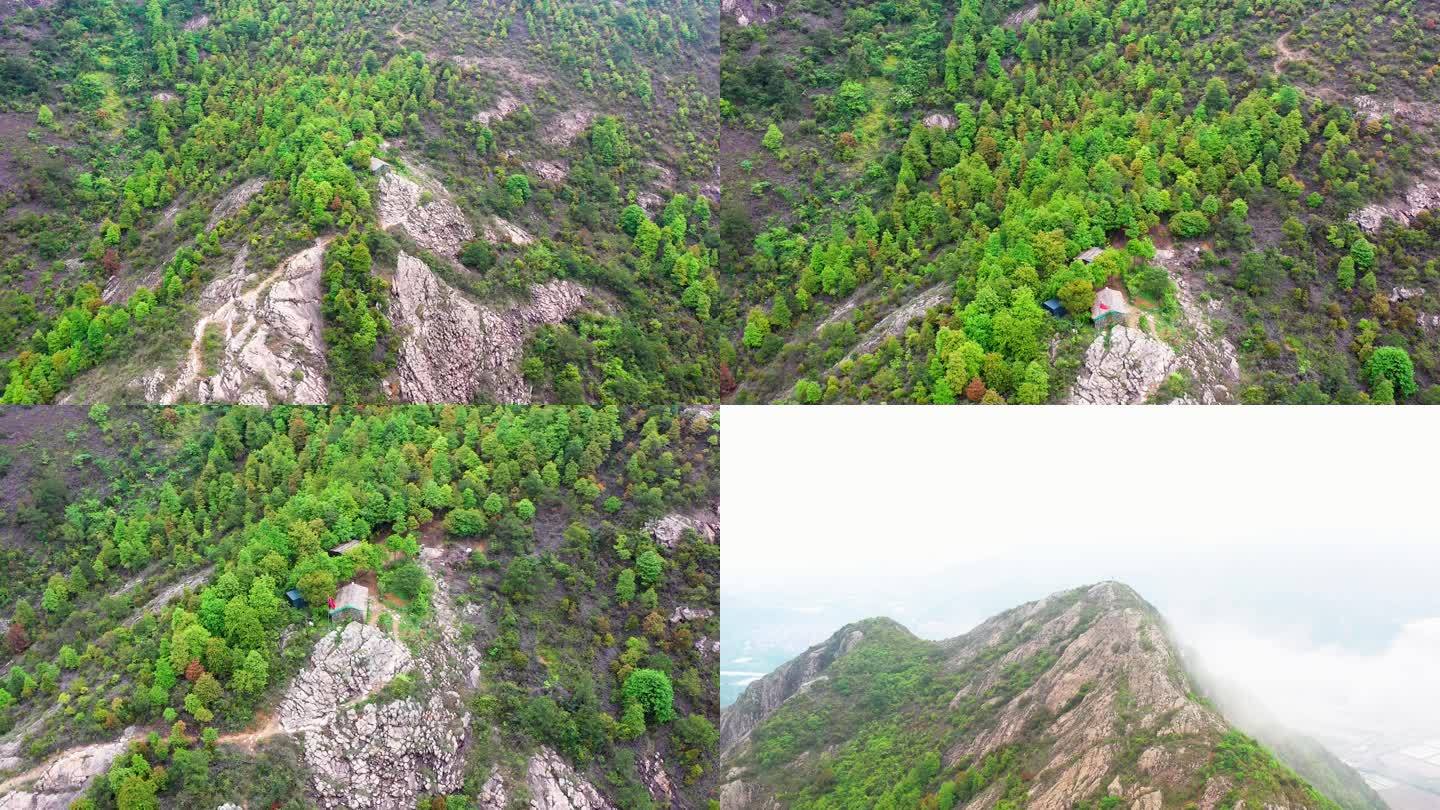 浙江临海大火山，地质公园，珊瑚岩