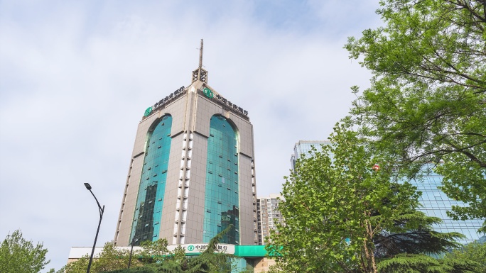 西安市中国农业银行大楼延时