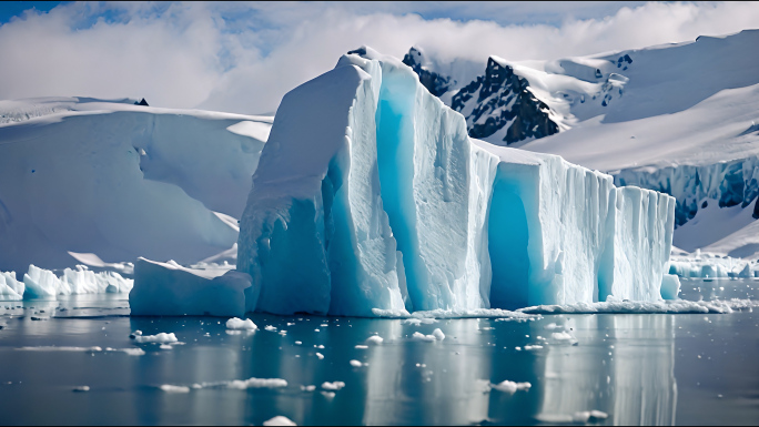 南极冰川 冰天雪地 冰山 冰融化【集合】