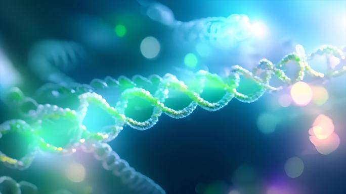 DNA遗传物质基因工程ai素材原创4