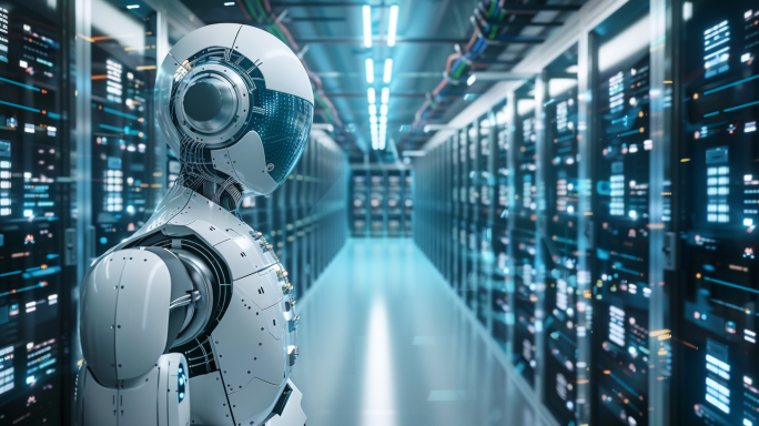 智能机器人AI芯片运算大模型服务器中心