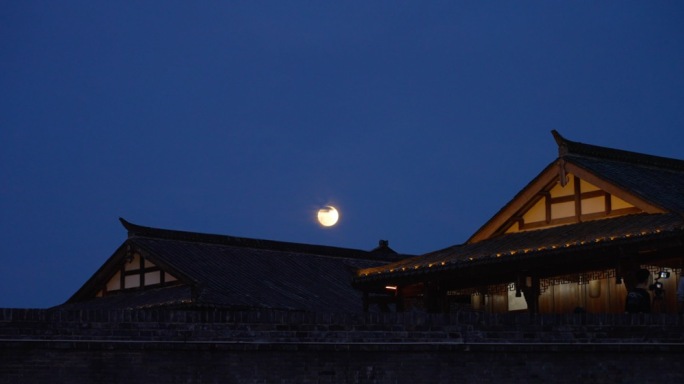 常德大小河街夜景实拍