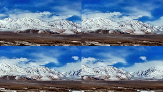 新疆帕米尔高原昆仑雪山