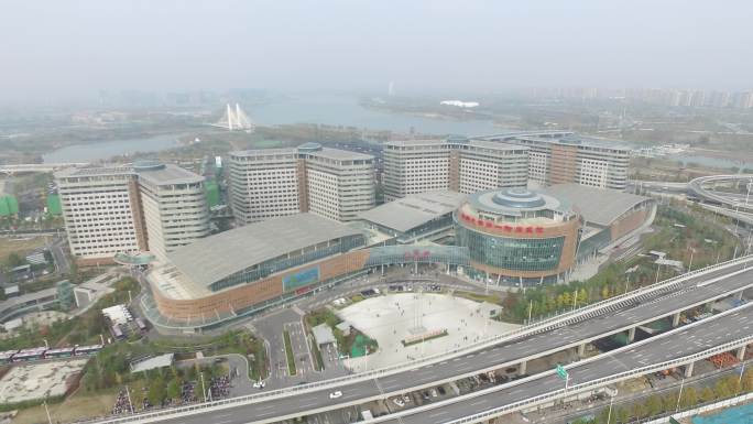 郑州大学第一附属医院航拍