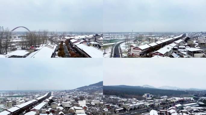 长视频 改动性 淮南寿县中国豆腐村雪景