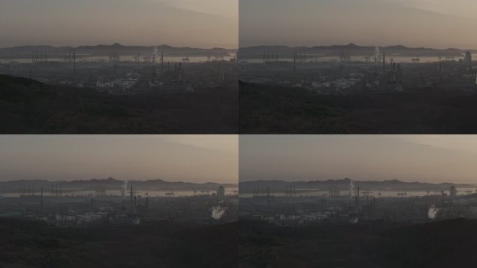 港口石油化工产业园航拍