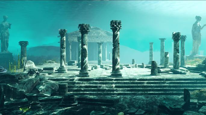 海底世界 海底文明 海底古遗址 考古