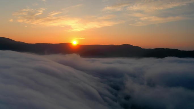 柴河火山同心天池云海日出