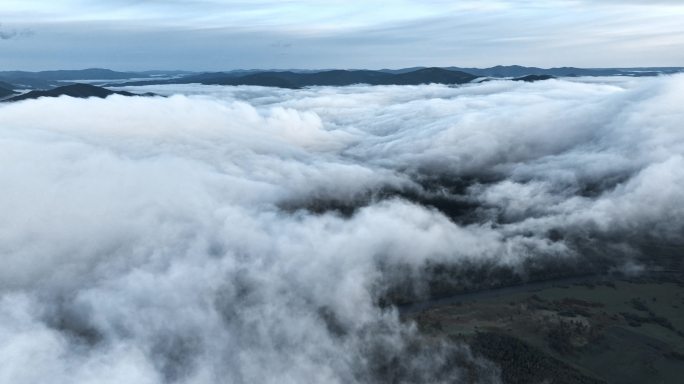 柴河火山同心天池云海日出