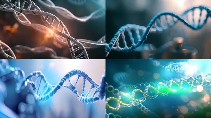 DNA遗传物质基因工程ai素材原创40