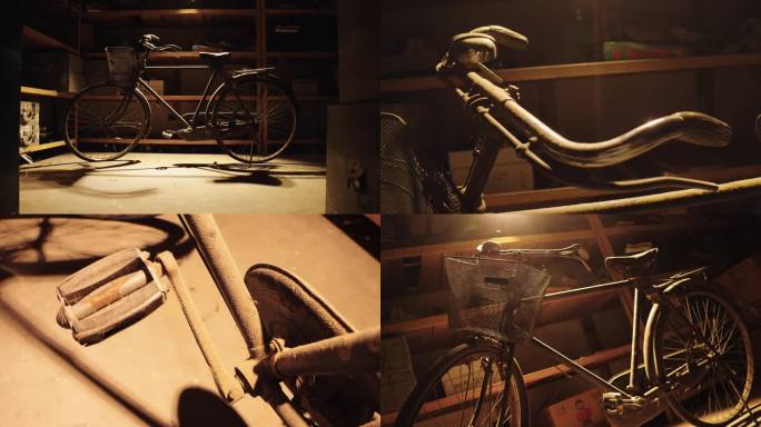 4K老式自行车