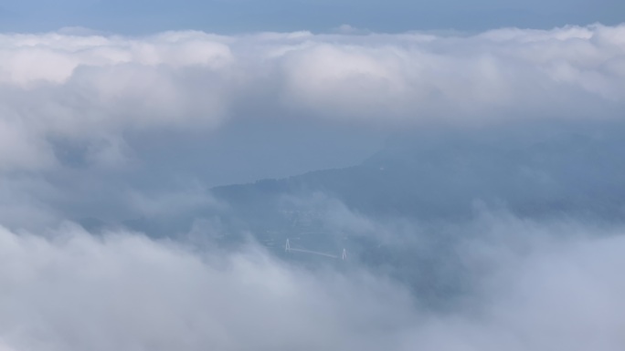 4K-Log-航拍杭州千岛湖云海仙境