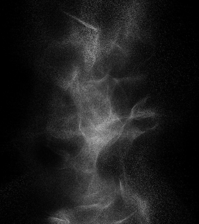 光效 躁波 粒子 黑白 波纹 抽象 能量