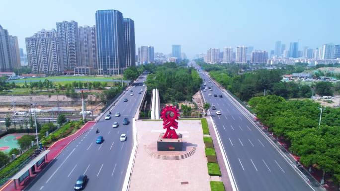 日照太阳鸟地标航拍合集