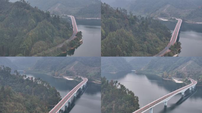 4K-Log-航拍千岛湖自行车赛