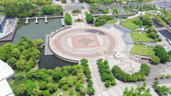 4K柯桥明珠广场及周边瓜渚湖