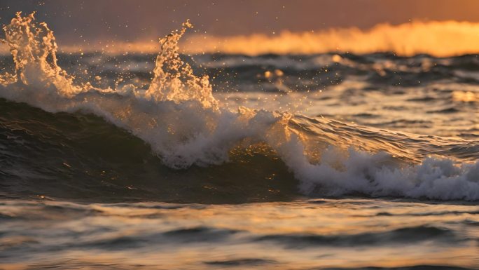 海浪翻滚