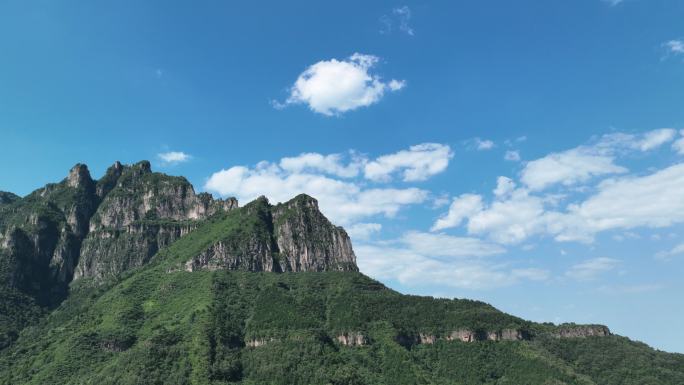 万仙山自然风景航拍 大好河山