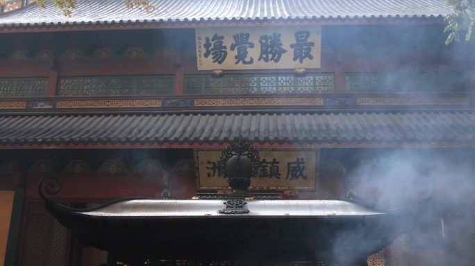 杭州灵隐寺著名景点