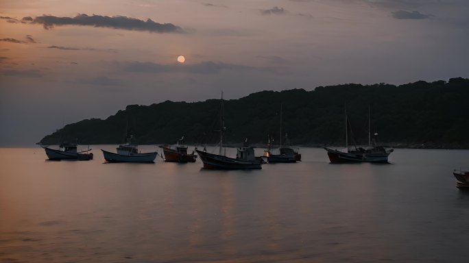 渔村的夜晚