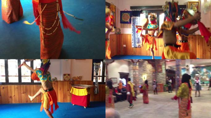 不丹传统舞蹈，不丹传统服饰