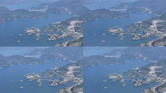 4K-Log-千岛湖天屿风景旅游度假区