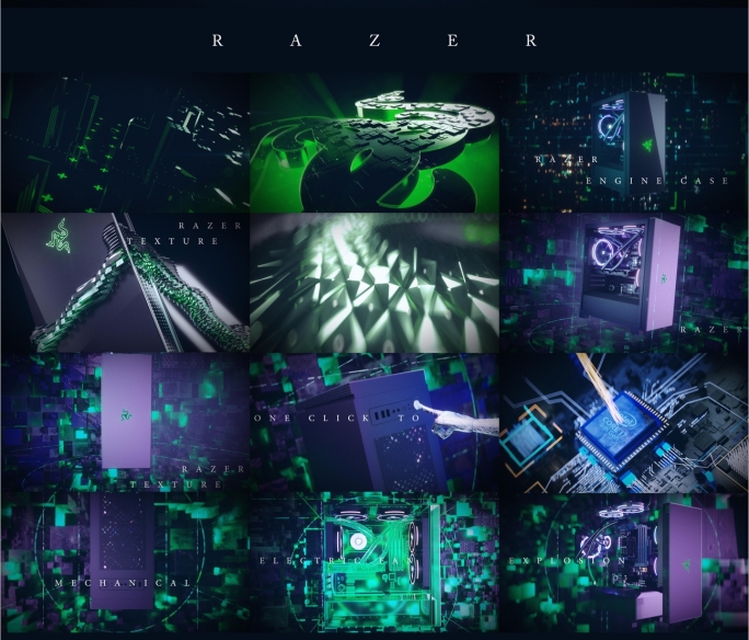 C4D金属机箱产品动画