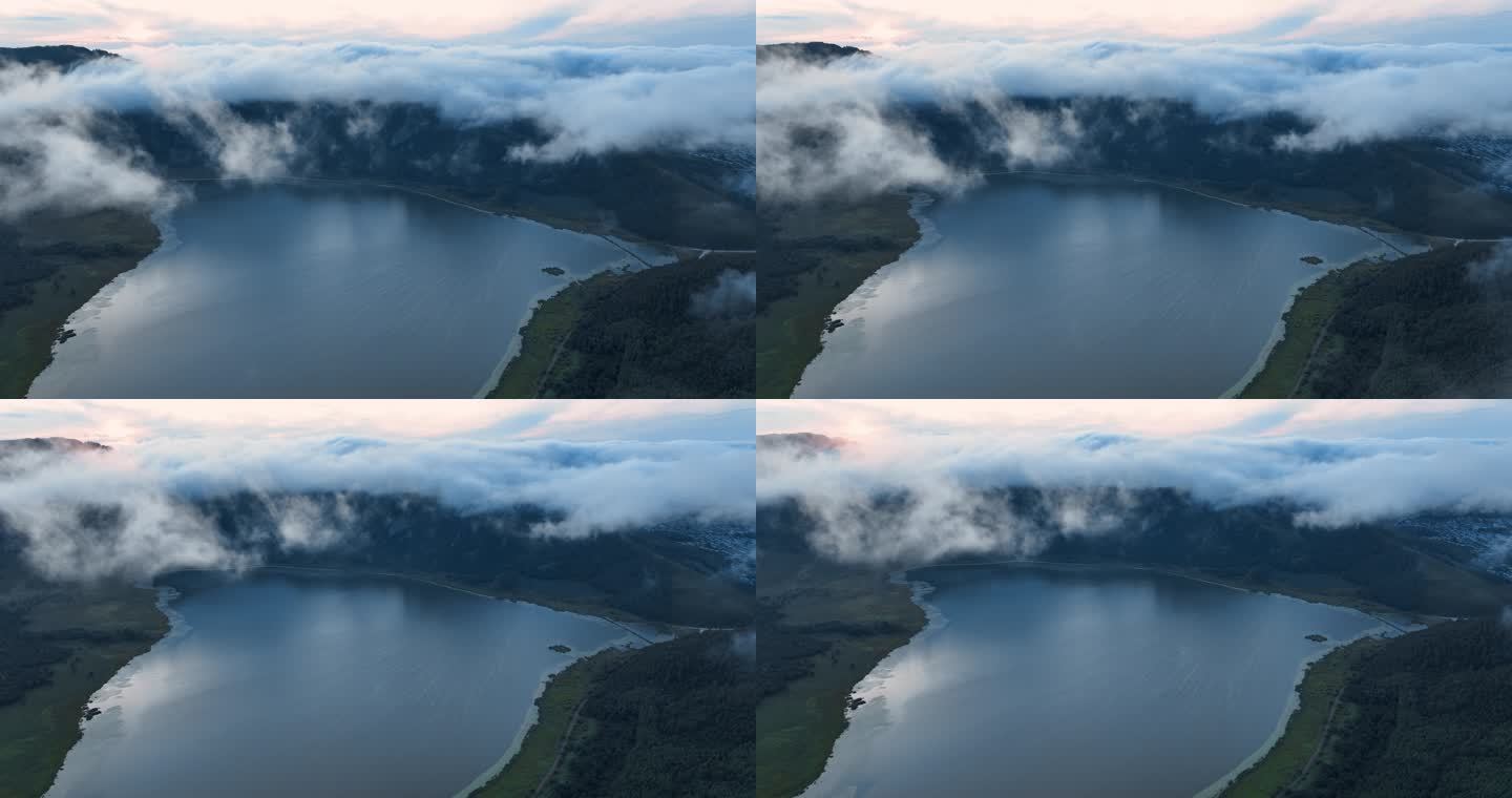 柴河火山同心天池云海