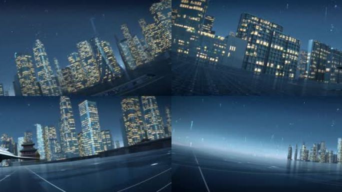 元宇宙 未来城市 虚拟城市 科技城市VR