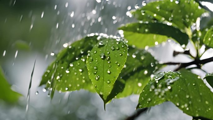 清晨雨露