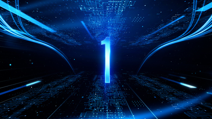 AE模板（宽屏）震撼倒计时 开场倒计时